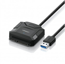 Переходник-адаптер | USB 3.0 на SATA 2.5"/3.5" (HDD/SSD) | UGREEN CR108